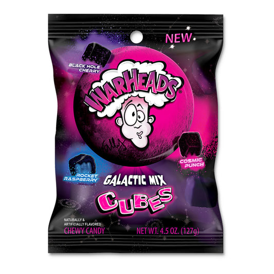 Warheads® Galactic Mix Cubes, 4.5oz, 12 ct