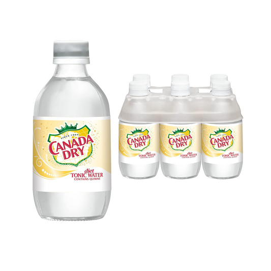 Ginger Ale, Canada Dry, Tonic Diet, 10 oz Pet Bottle, 24 Pack