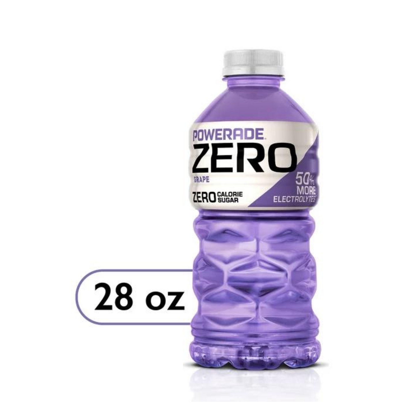 Powerade Zero Sugar Grape, 28 fl oz, 15 Pack