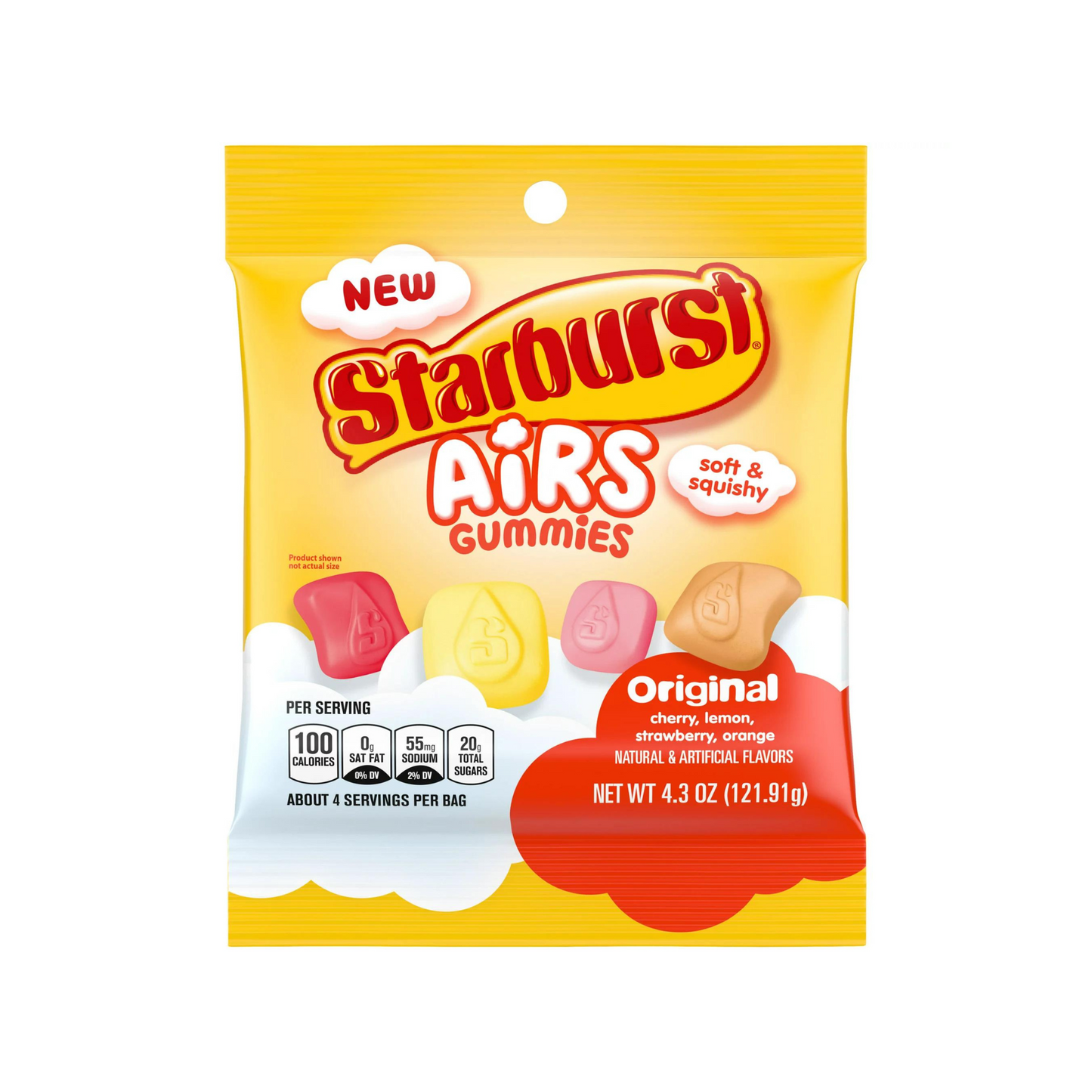 Starburst Air Original, 4.3 oz, 12 Pack