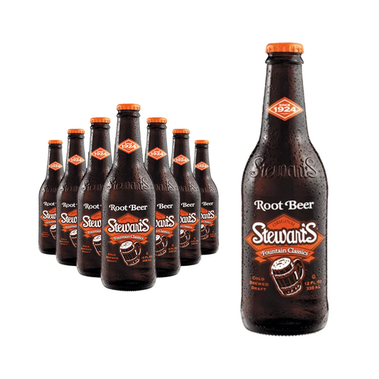 Stewarts Root Beer, 12 fl oz, 24 Pack