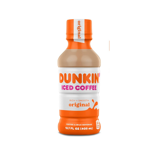 Dunkin Donuts Iced Coffee, Original, 13.7 fl oz, 12 Pack