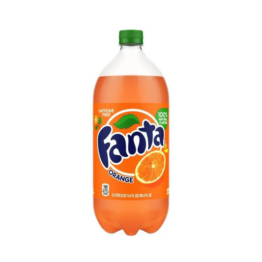 Fanta Orange, 3L Bottle, 8 Pack