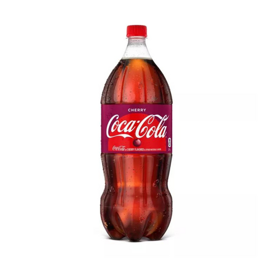 Coke Cherry, 2L bottles, 8 Pack