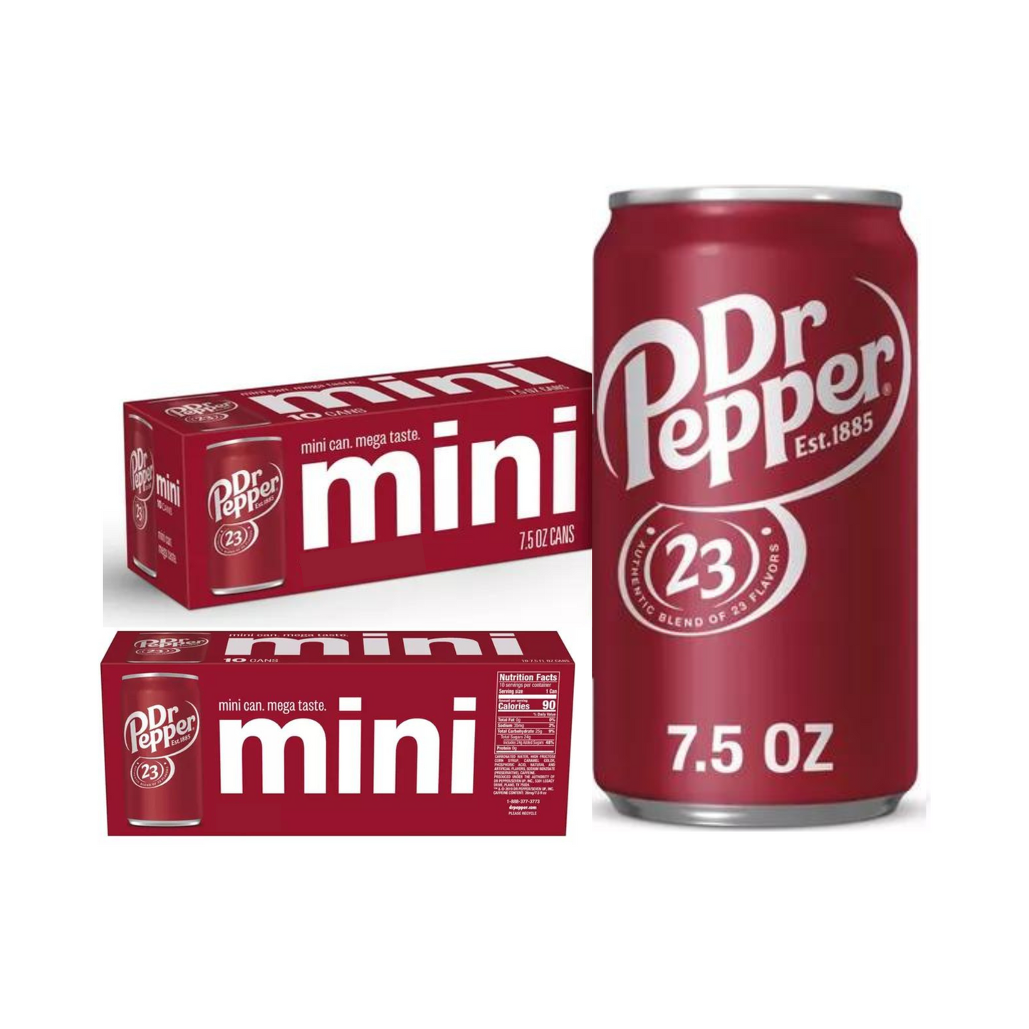 Dr Pepper, 7.5 fl oz, 24 Pack