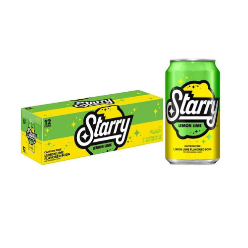 STARRY (ex MIST), 12 fl oz cans, 2 x 12 Pack