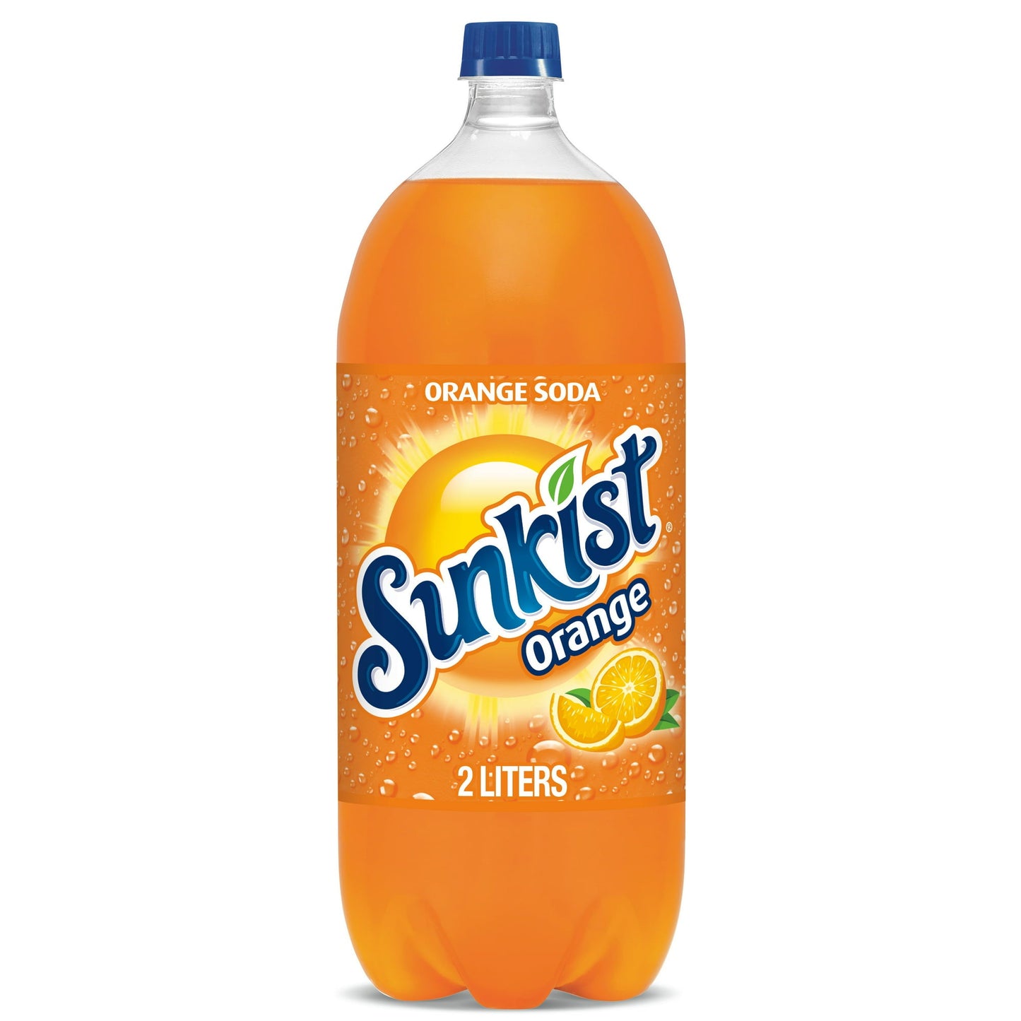 Sunkist Orange, 2L Bottle, 8 Pack