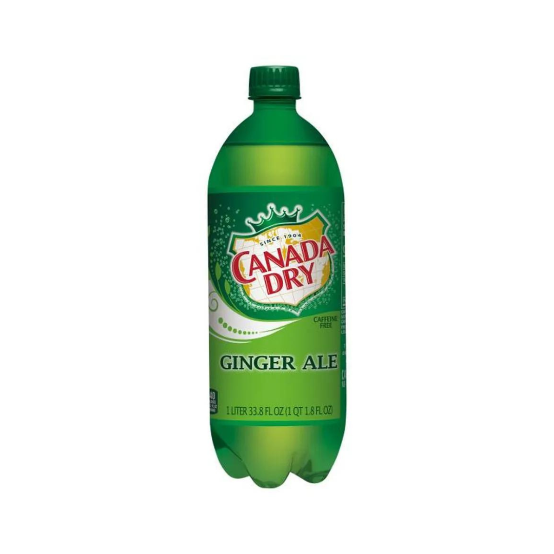 Ginger Ale, 1L Bottle, 15 Pack