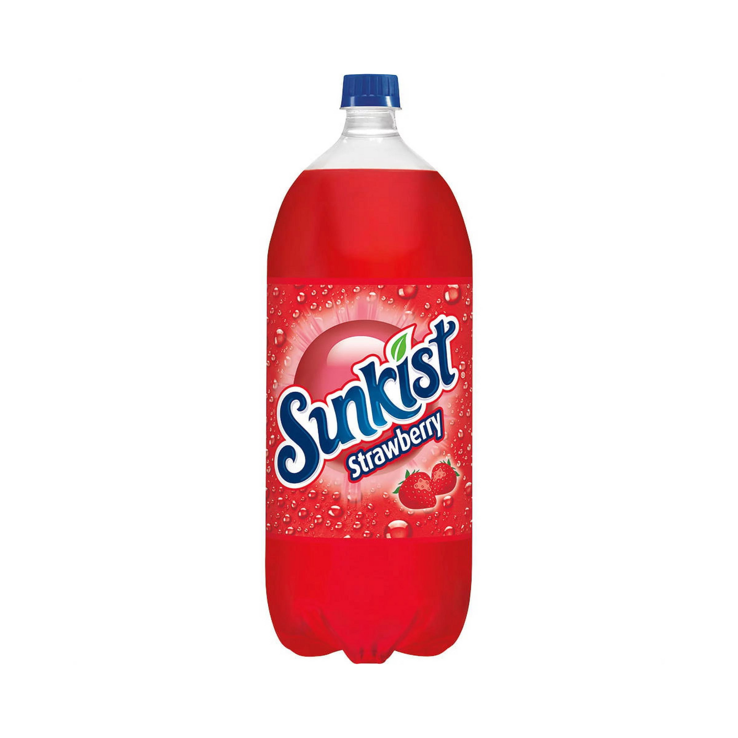 Sunkist Strawberry, 2L Bottles, 8 Pack